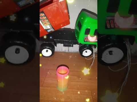 Truk mainan anak melompat #shorts #trukmainan #trucktoy