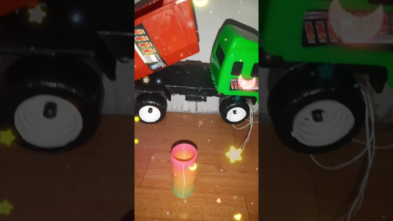 Seru! Truk Mainan Anak Melompat π | Mainan Favorit Anak #Shorts