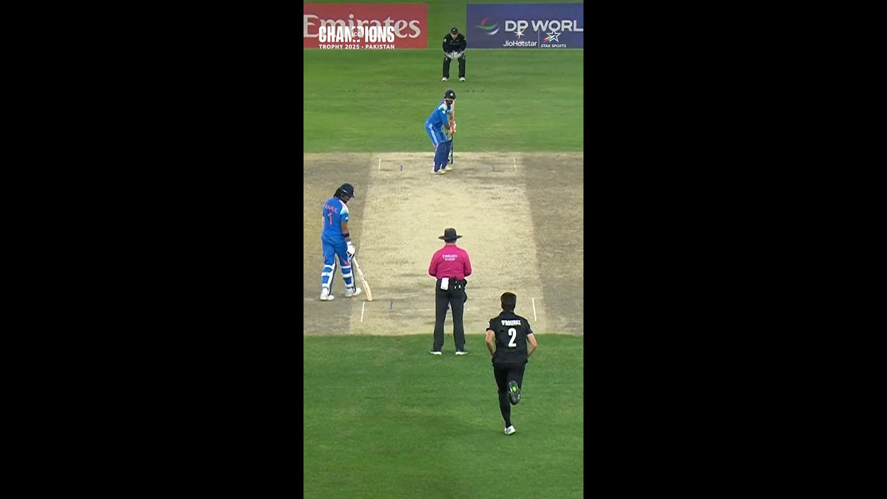 Ravindra Jadeja hits the winning runs as Indian win Champions Trophy 2025! #INDvNZ