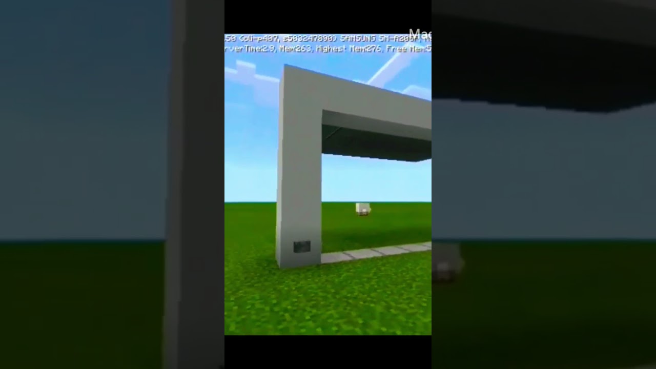 باب جراج في ماين كرافت 🚗 | Abdo Gamer