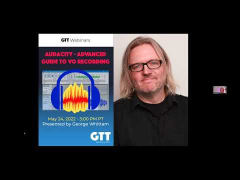 GTT Webinar: Audacity - Advanced Guide to VO Recording Teaser