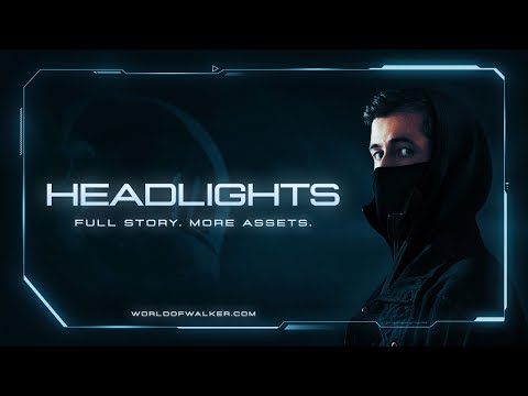 Alok & Alan Walker - Headlights (feat. KIDDO) [Official Lyric Video]