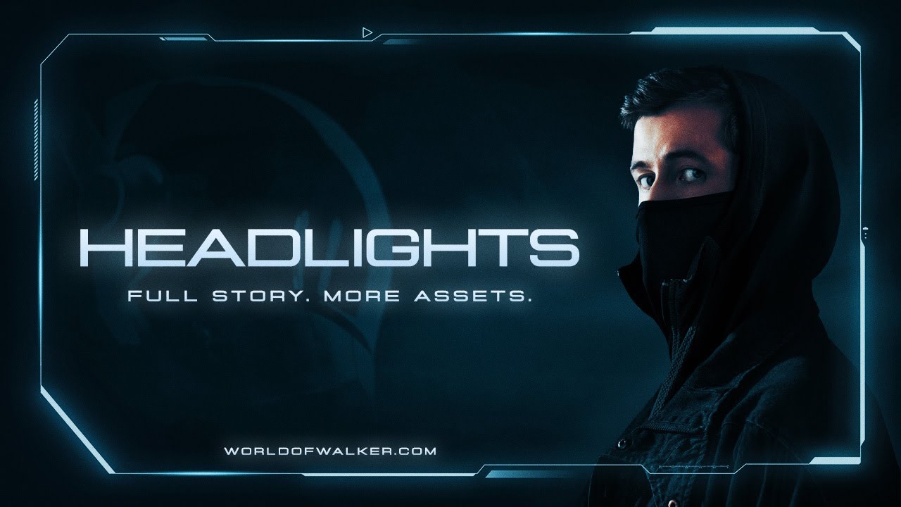 Alok & Alan Walker - Headlights (feat. KIDDO) [Official Lyric Video]