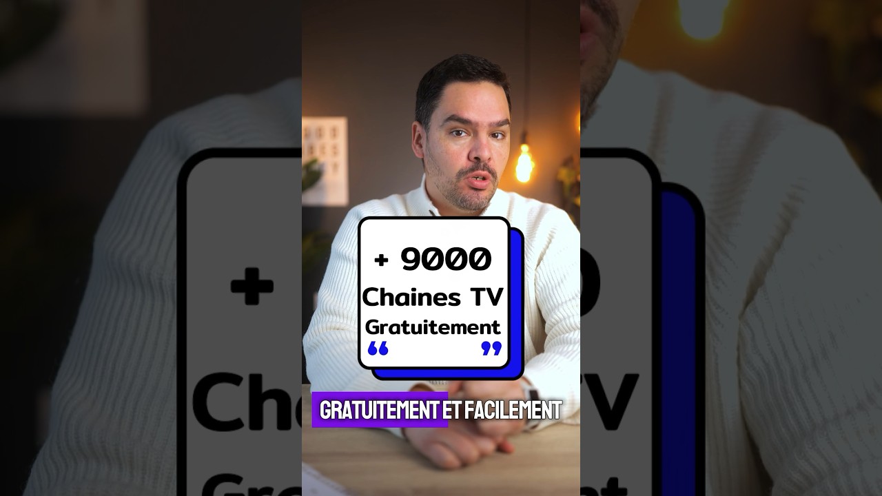 Accès Illimité : 9000+ Chaînes Gratuites 📺