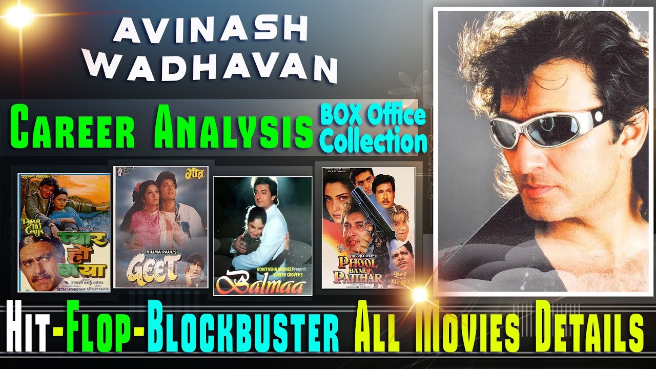 Avinash Wadhawan's Hit & Flop Movies with Box Office 📊