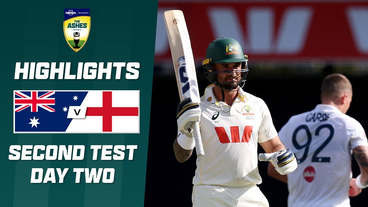 Australia vs England 2025-26: Day 2 of Ashes Test π