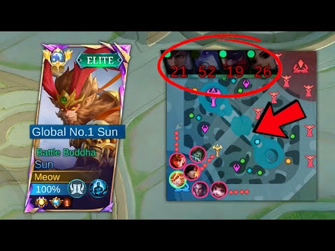DON'T CELEBRATE TOO EARLY!! 1V5 IMPOSSIBLE EPIC COMEBACK SUN MLBB GAMEPLAY π±