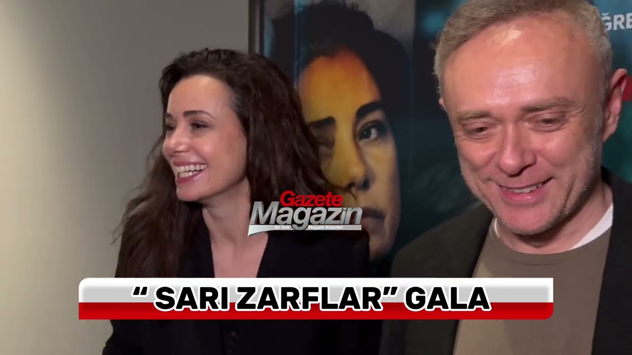 Sarı Zarflar Filminin Galası Yapıldı 🎬