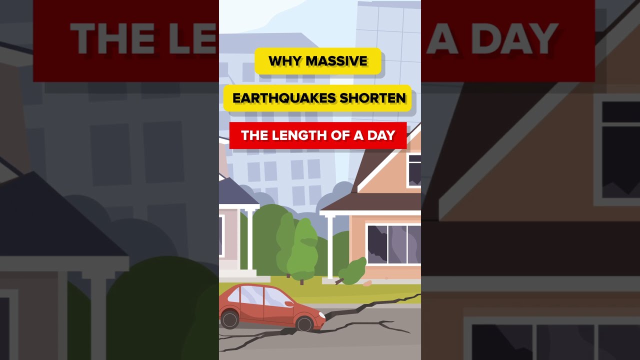 How Massive Earthquakes Shorten Our Days π