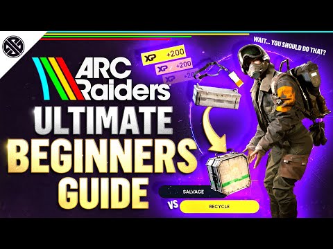 Arc Raiders– Ultimate Beginner’s Guide (Top Gameplay Tips You Need to Know!)