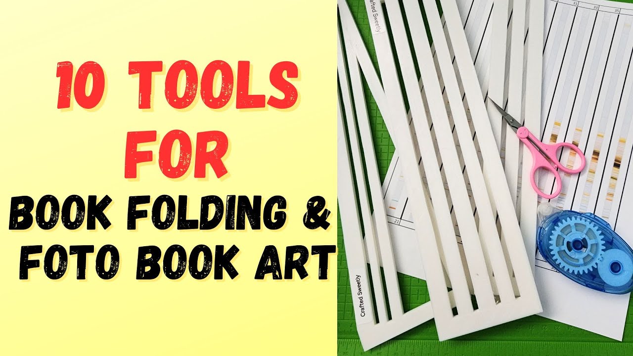 Top 10 Tools for Book Folding & Fore Edge Art 2023 📚