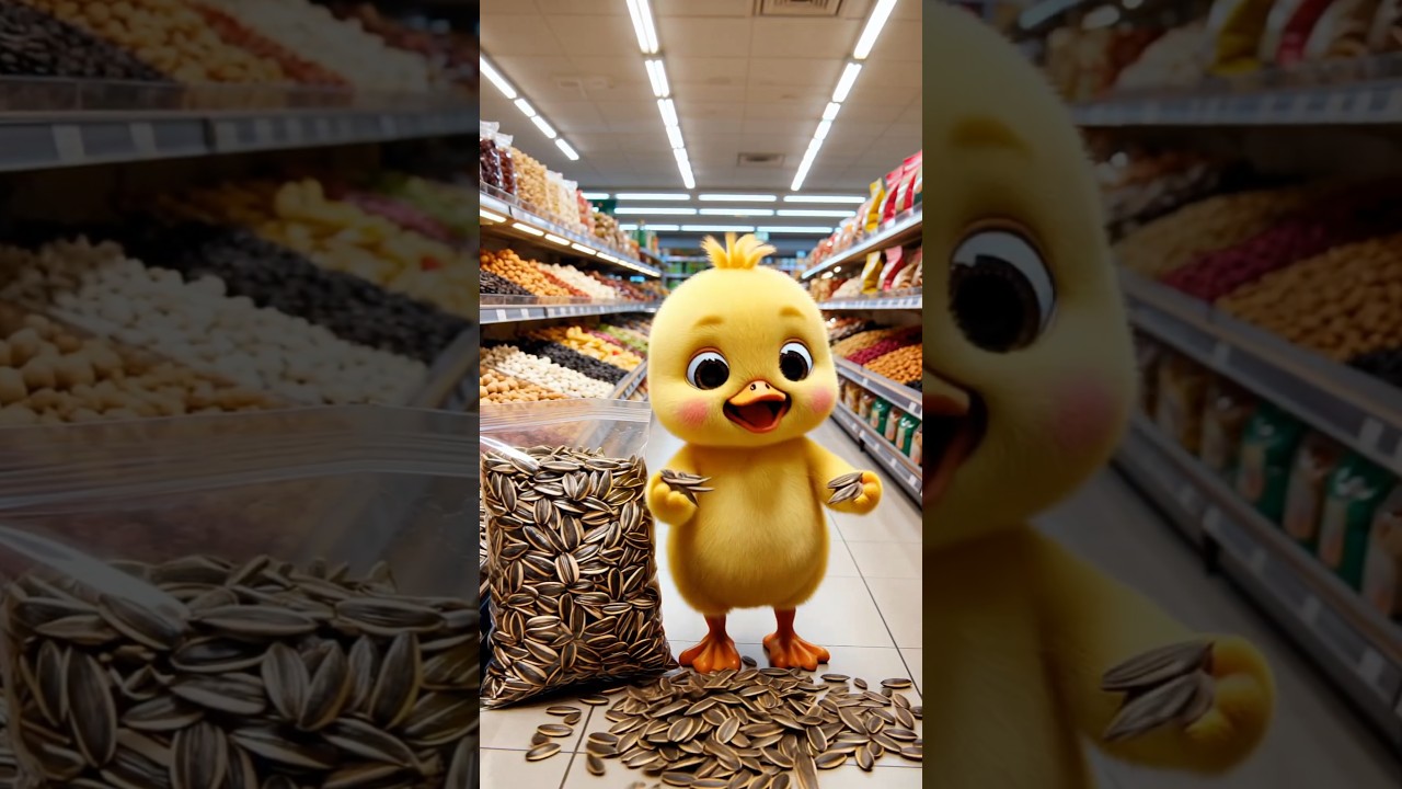 Join the Fun! Cute Pets Celebrate at Duckling's Melon Seed Party 🥳