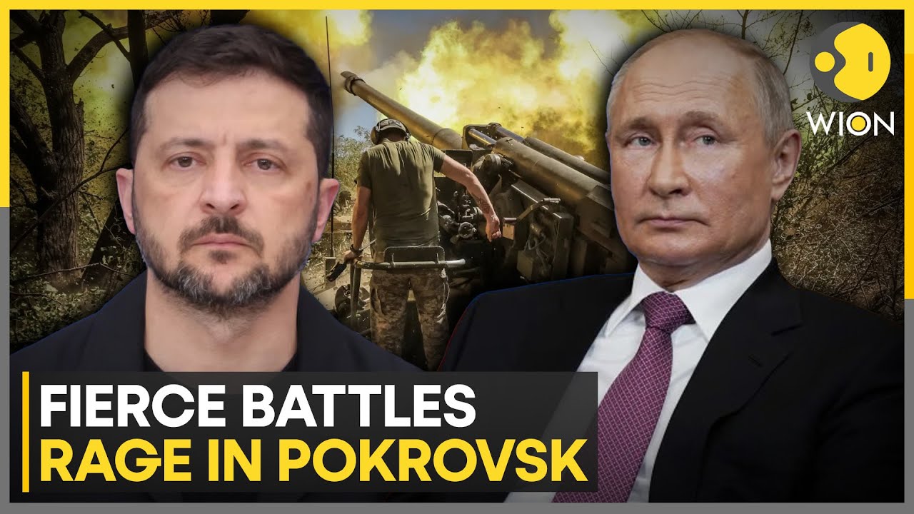Russia-Ukraine Conflict: Russian Advances in Pokrovsk Amid Ukrainian Defense Efforts | WION