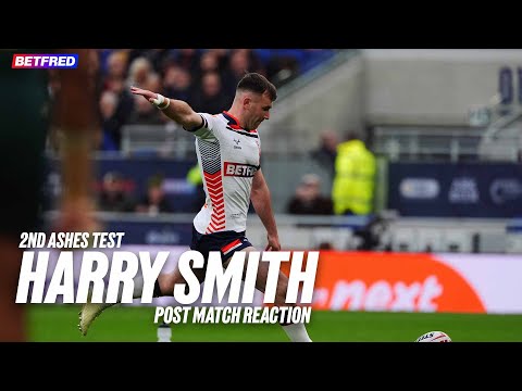 Rugby League Ashes | Harry Smith reacts to second test