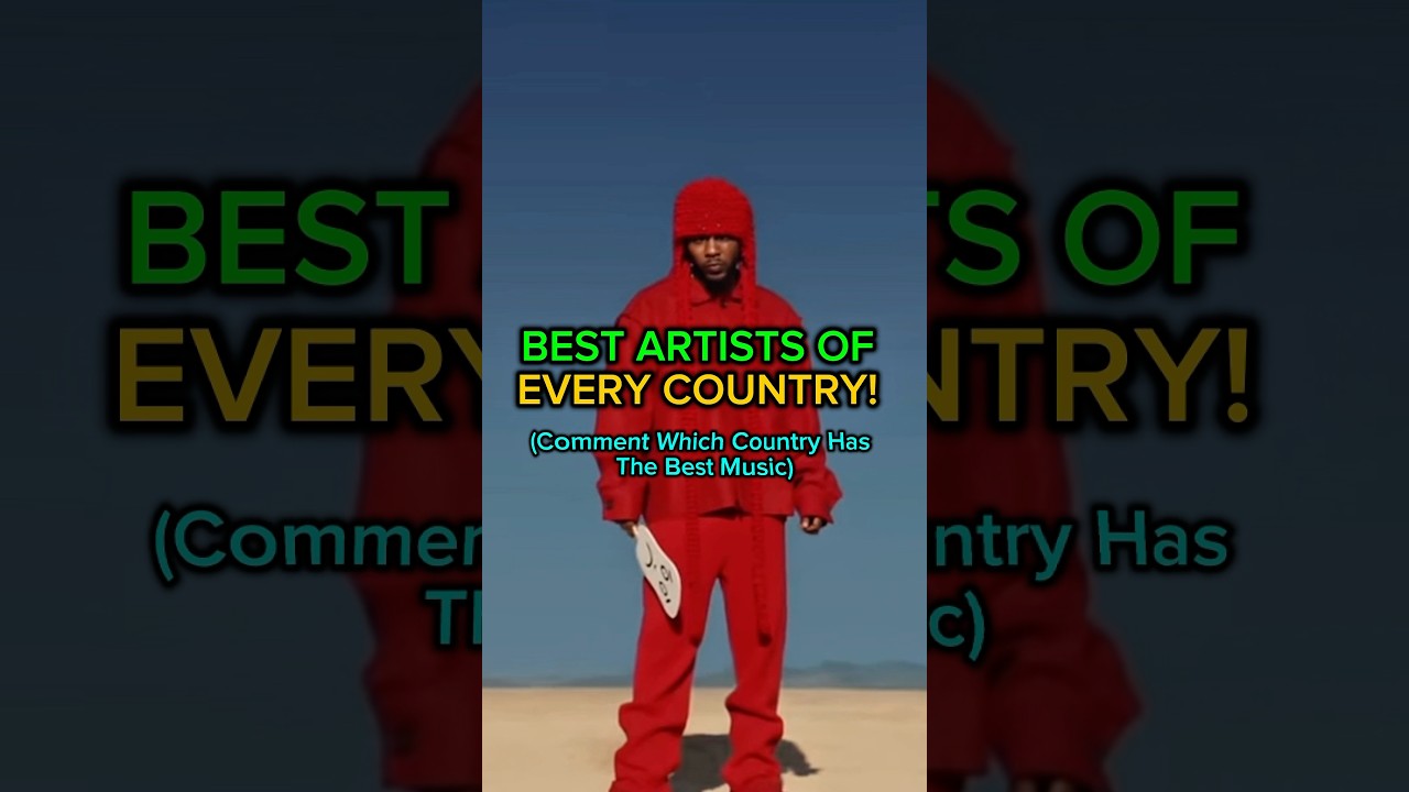 Global Music Stars: The Top Artists from Every Country 🌍