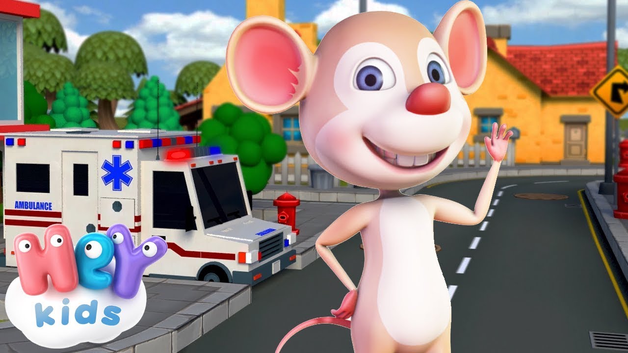 Une Petite Souris 🐭 Zum Pa Pa - Comptine bébé | HeyKids