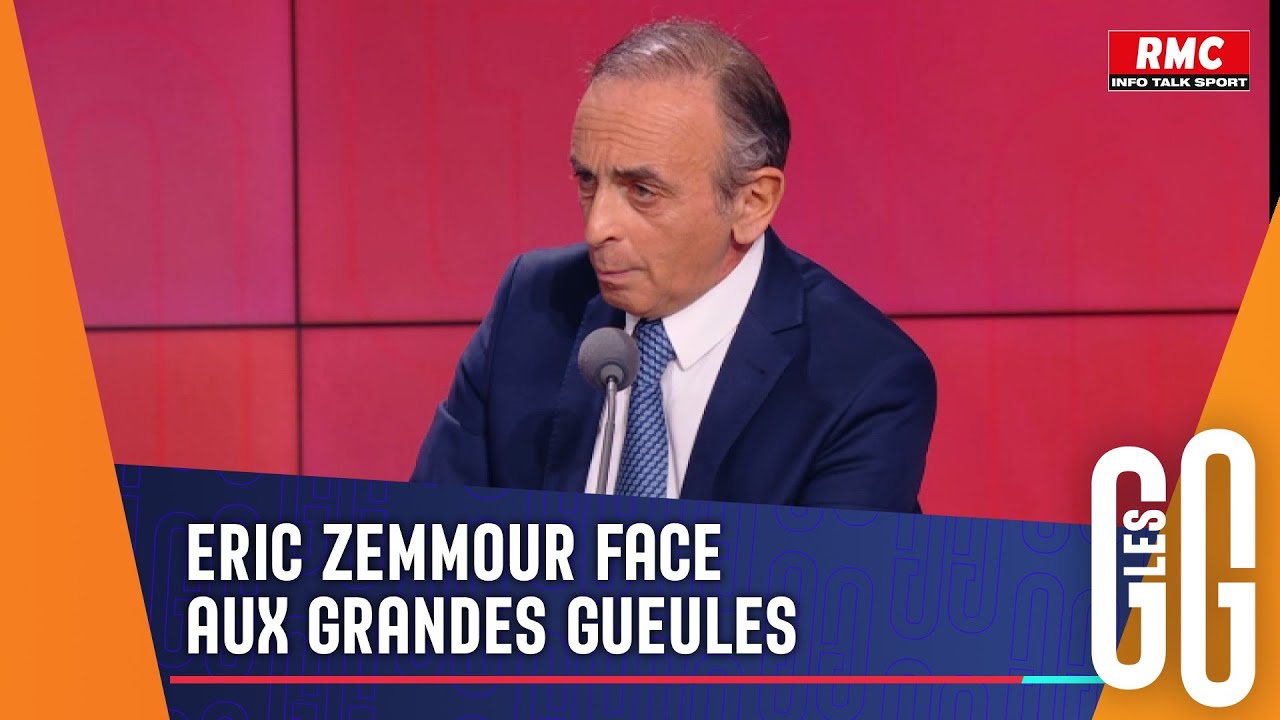 Eric Zemmour invité aux Grandes Gueules : immigration, écologie et RN abordés
