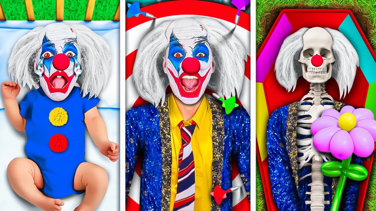 Клоун А4: Жизнь от рождения до смерти 🎭