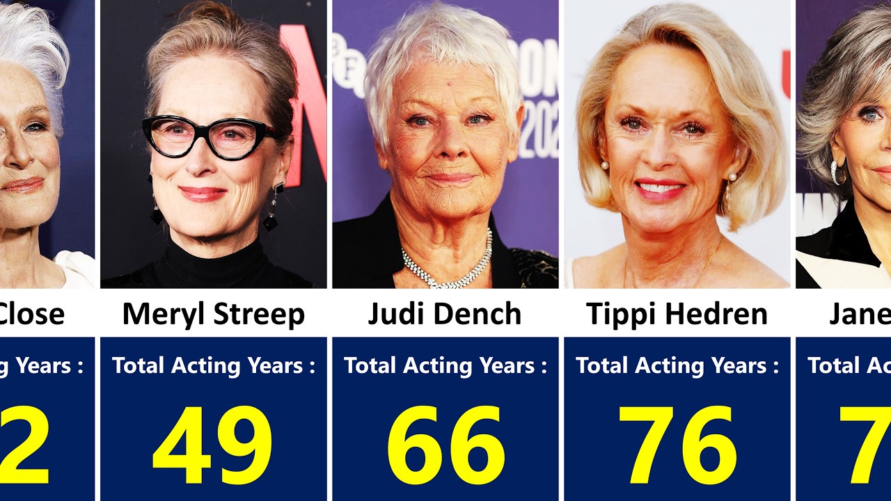 Actresses With The Longest Acting Careers in Hollywood Ever