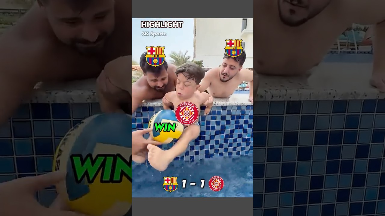 Barcelona vs Girona 🔥 2-1 Highlights | La Liga Drama! #barcelona #girona #laliga
