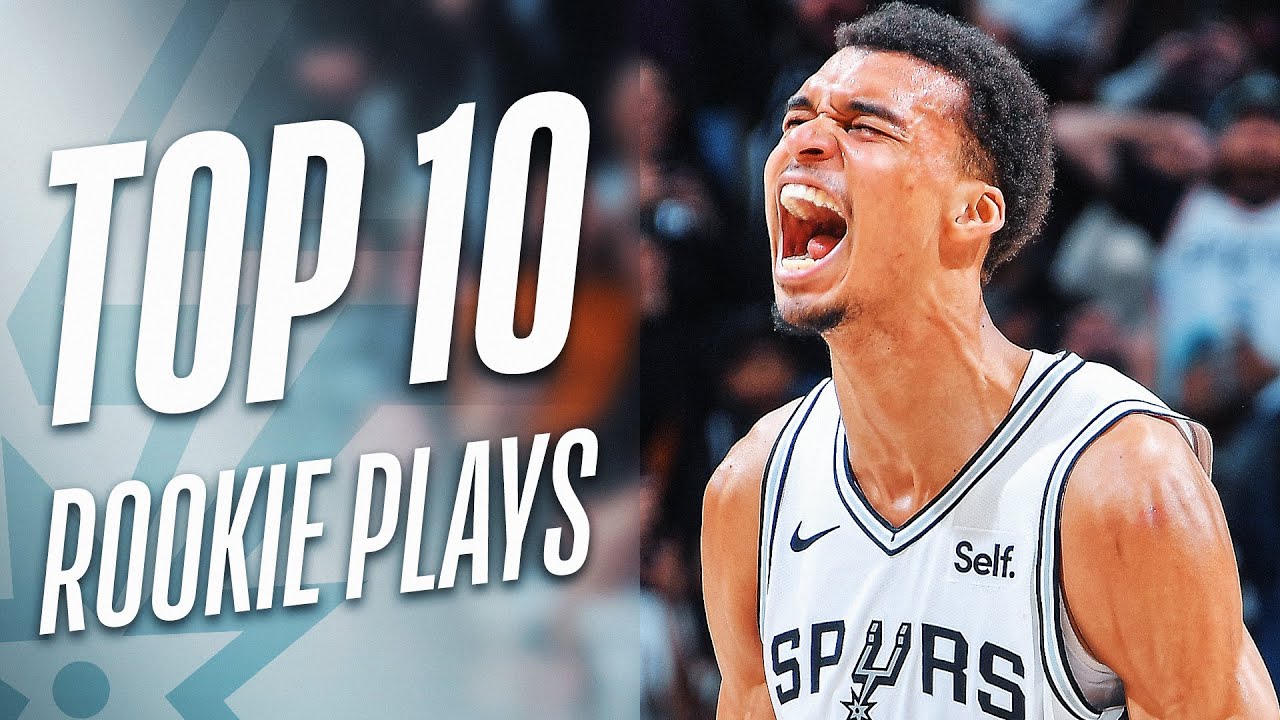 Victor Wembanyama's Top 10 Rookie Plays 🚀