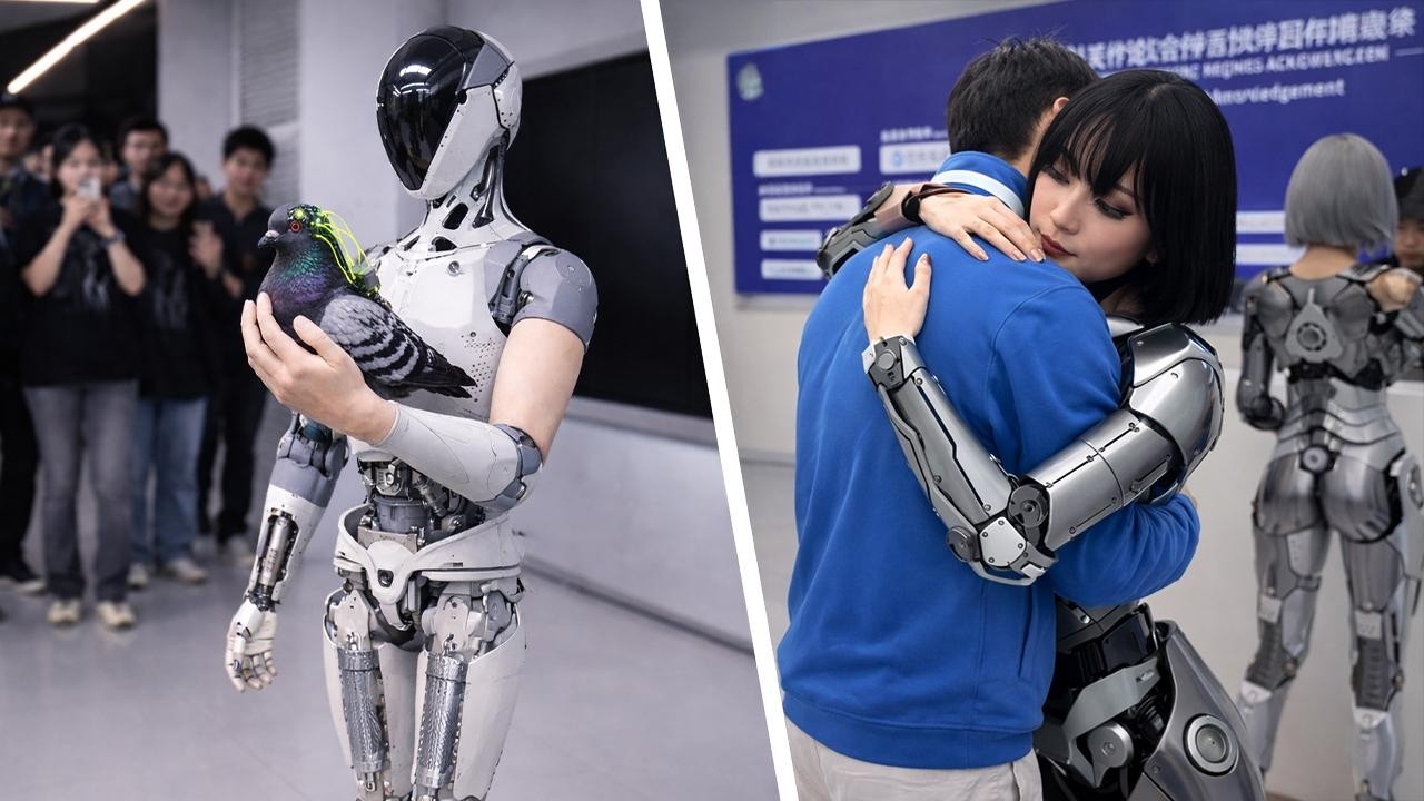 China's New AI Robots with Human Senses 🤖
