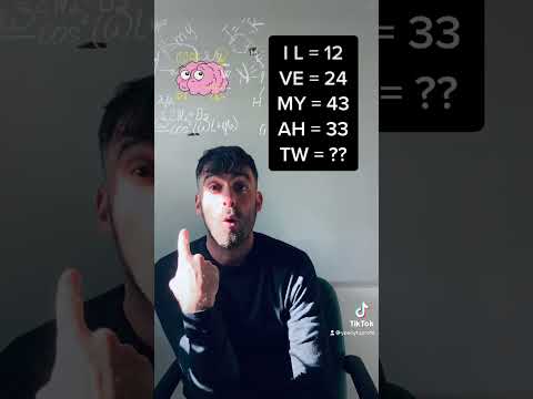 ¿Cuánto vale cada letra? 🧐 #acertijo #matematicas