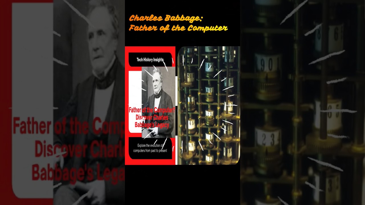 Charles Babbage: The Pioneer Who Invented the First Mechanical Computer 🖥️