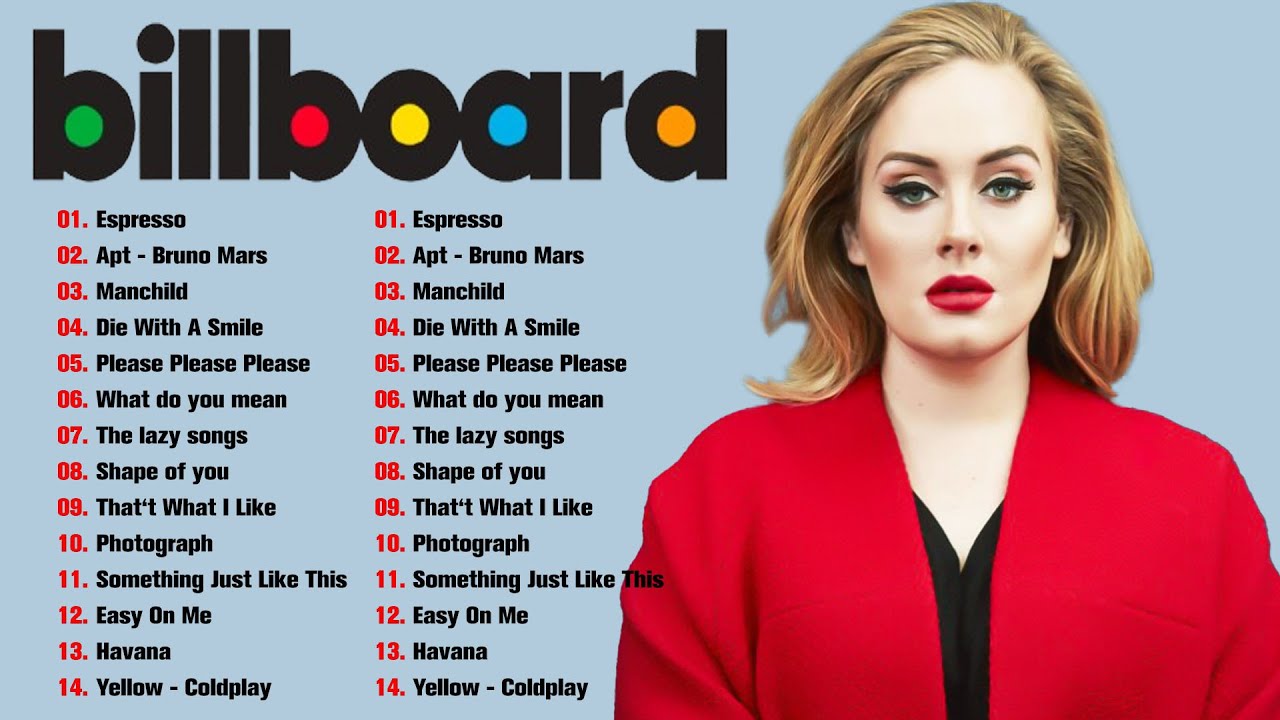 This Week's Top 40 Billboard Hits Featuring Sabrina Carpenter, Ed Sheeran & Bruno Mars 🎶