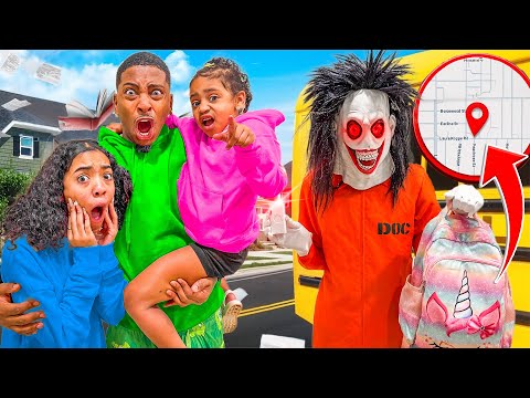 Mr CREEPY EYES Girlfriend Put A TRACKER In LONDYN Backpack....