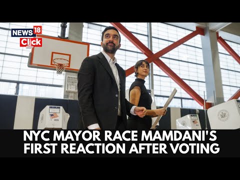 NYC Mayor Race 2025:Mamdani Addresses Reporters After Voting in Queens, Open Challenge to Trump