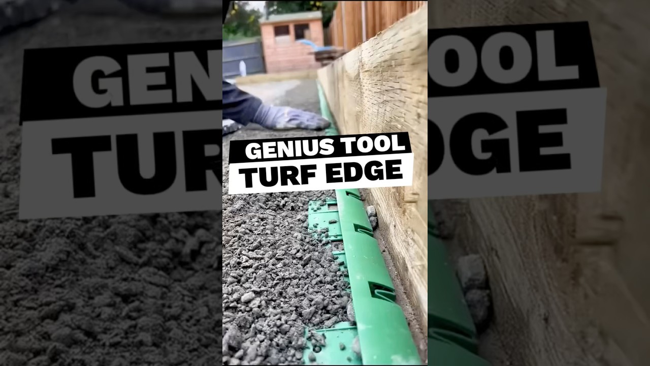 Revolutionary Turf Edge Installation Hack! 😱 | Perfect Artificial Grass Edges Made Easy