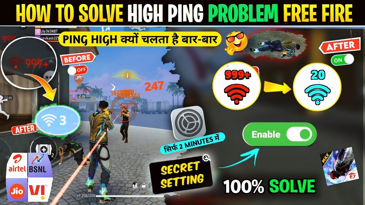 Fix Free Fire High Ping Issues in 2026 🚀