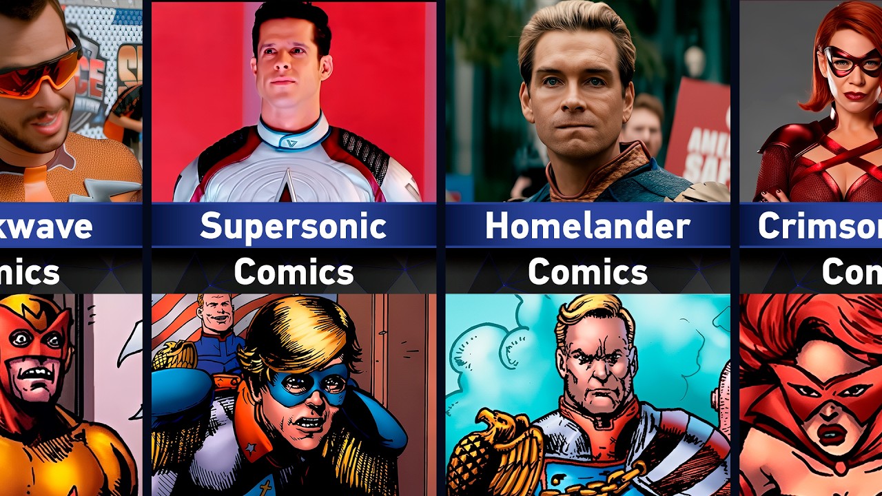 The Boys: Series vs Comics Comparison