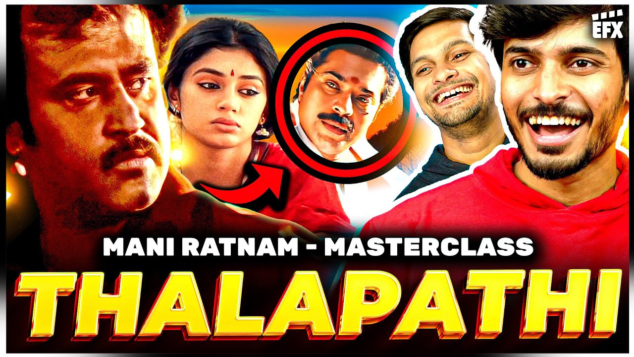 Thalapathi Masterclass😭🥵Rajinikanth | Mani Ratnam | EFX Reacts