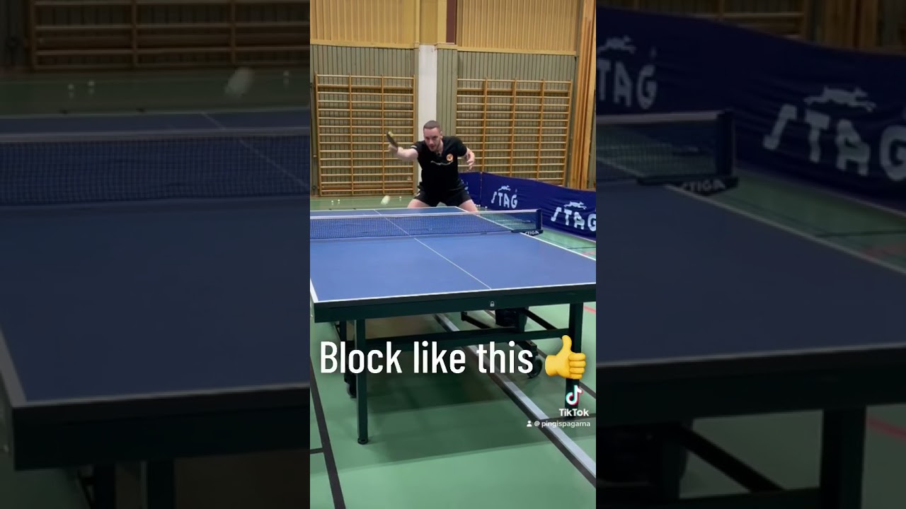 Master the Correct Technique to Block in Table Tennis 🏓