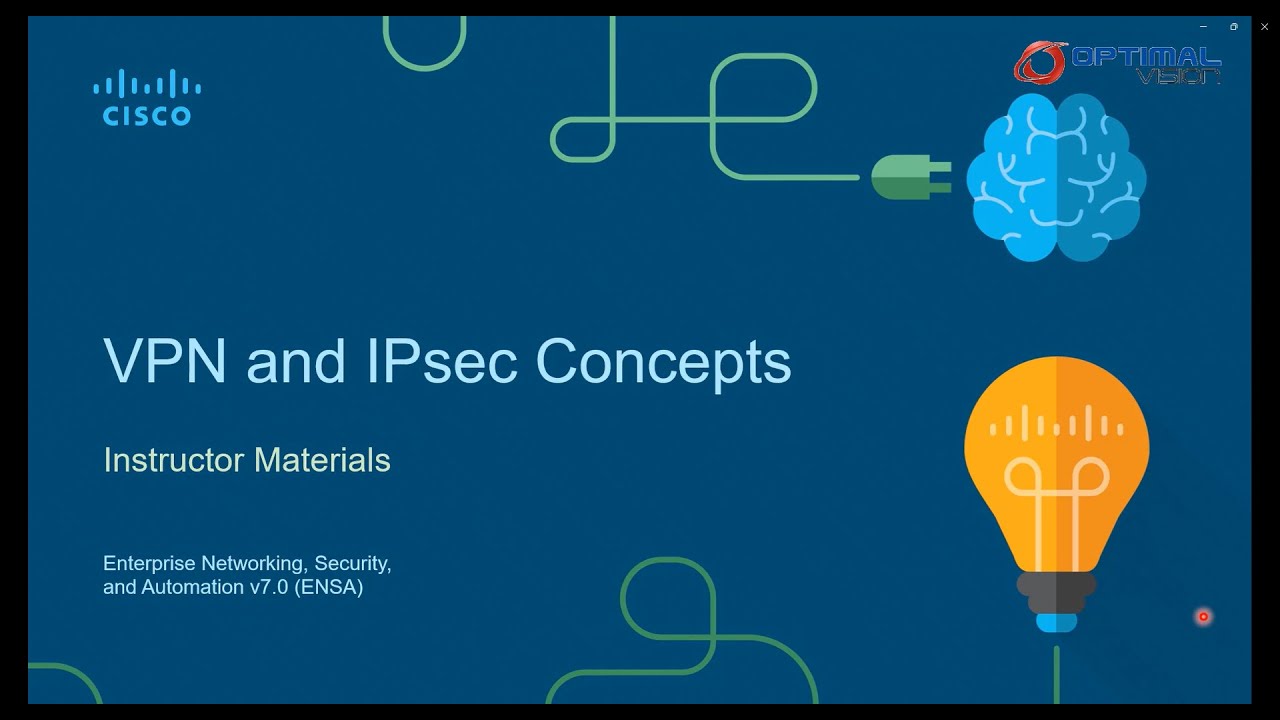 مقدمة عن VPN و IPSec في كورس CCNA 🛡️