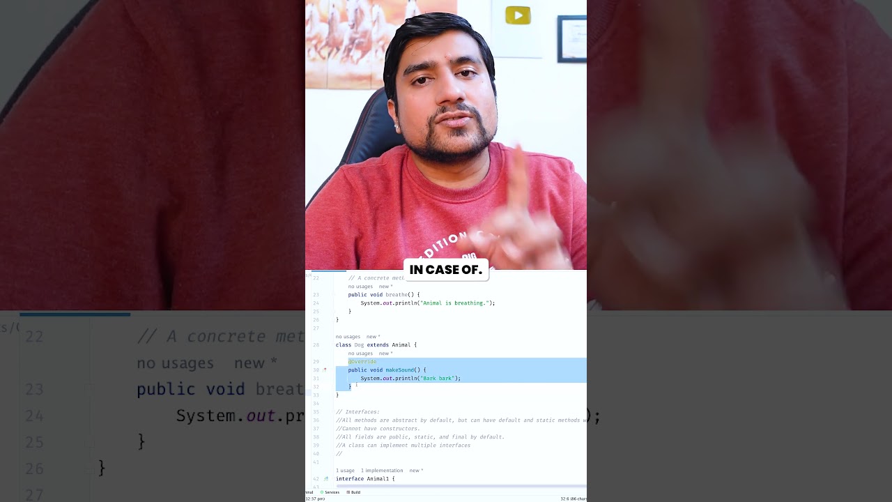 Abstract Classes vs Interfaces in Java 📝