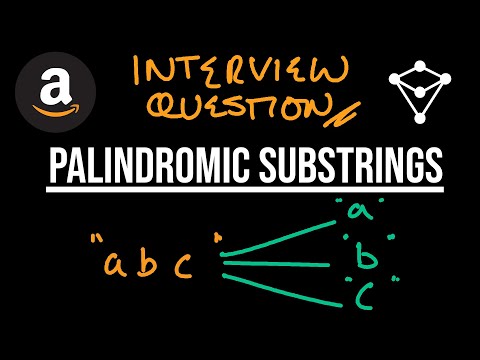 Palindromic Substrings - LeetCode 647 - JavaScript