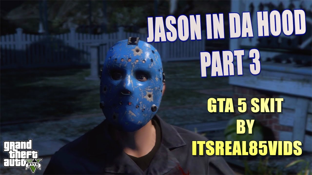 Jason in Da Hood Part 3: GTA 5 Skit 🎮