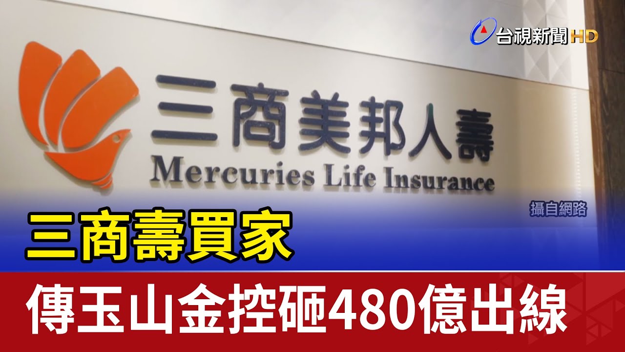 玉山金控出價480億，成三商美邦人壽最大買家 💰