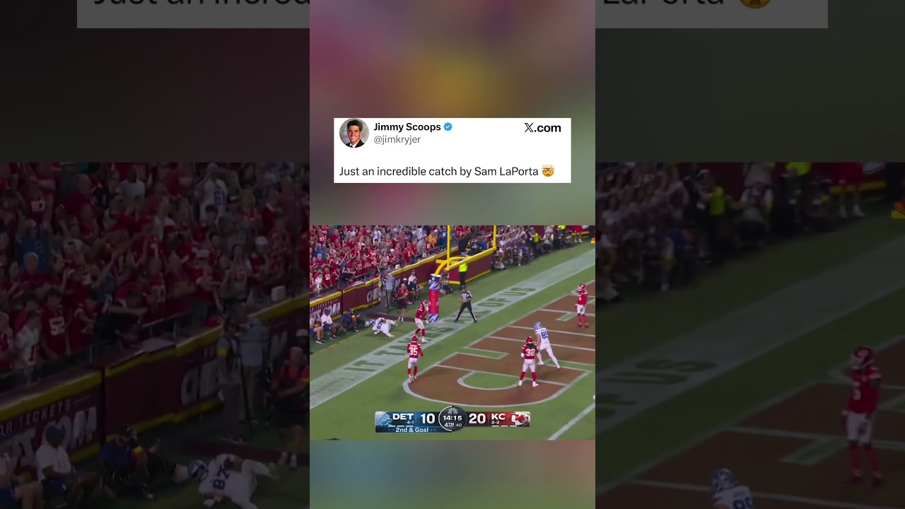 Is Sam LaPorta a TOP 5 TE in the NFL? π³