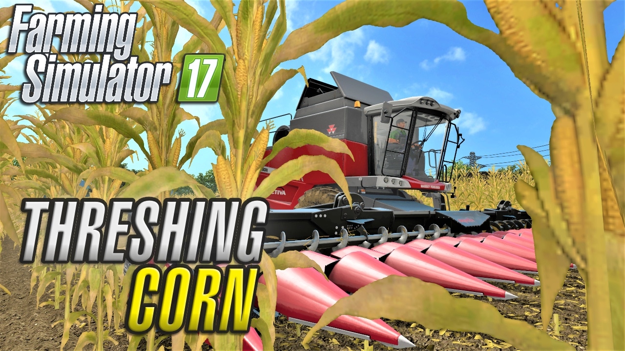 Farming Simulator 2017: Corn Harvest at Wexcombe Manor 🌽