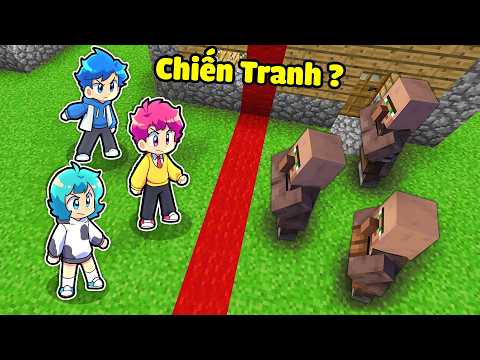 Hiha Chiến Tranh Dân Làng Tập 1 : LÀNG SINH TỐ VS LÀNG DÂN LÀNG 🤣😱