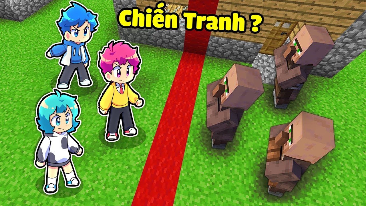 Hiha Chiến Tranh Dân Làng Tập 1: Cuộc Đối Đầu Giữa Làng Sinh Tố và Làng Dân Làng 🤣