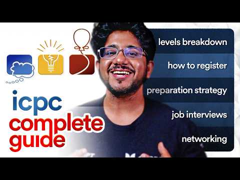The ONLY ICPC Roadmap Video You Need | All About ICPC | Competitive Programming