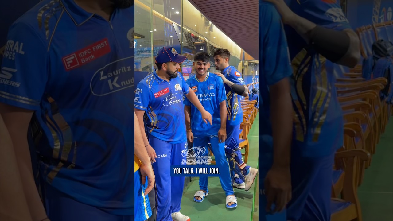 Ayush Mhatre Meets Rohit Sharma: Mumbai Bond 💙