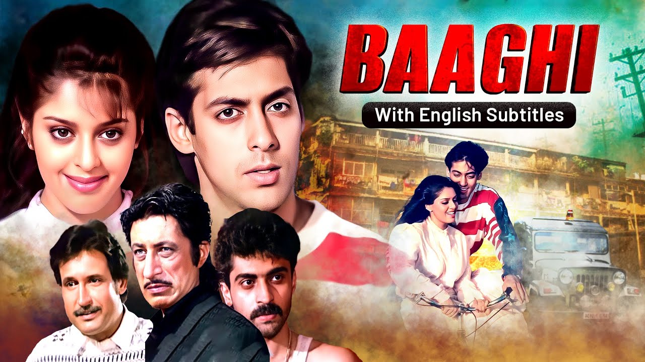 Baaghi (1990) Hindi Full Movie with Subtitles 🎬