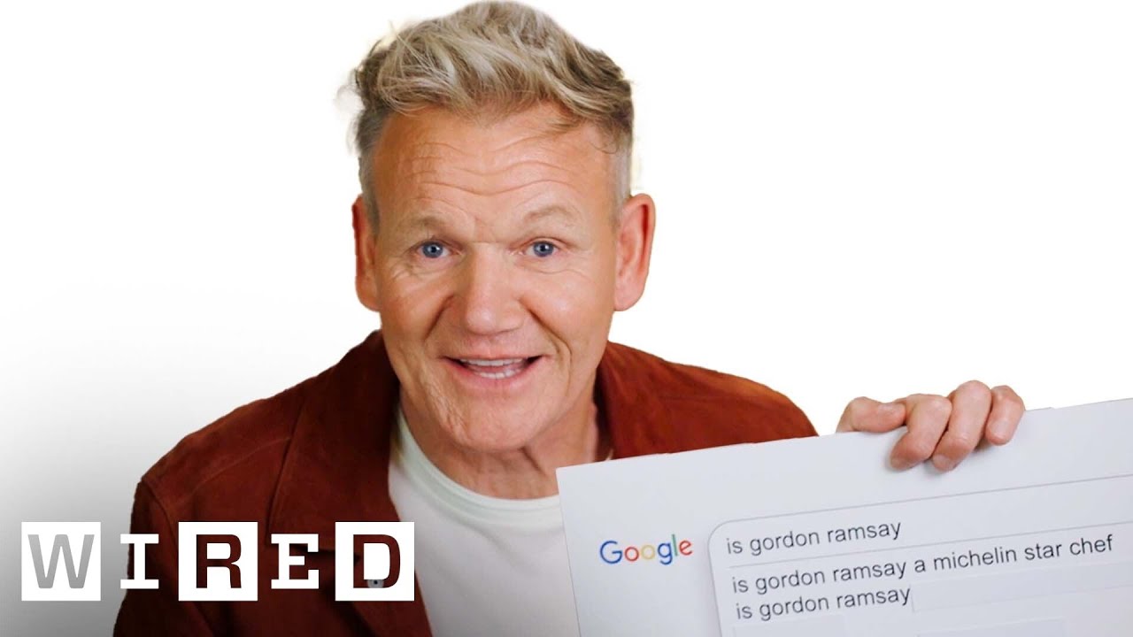Gordon Ramsay Responds to the Web’s Most Searched Questions | WIRED