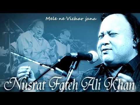 Sad qawali 😢 mele ne vichar jana 😢 nusrat fateh ali khan